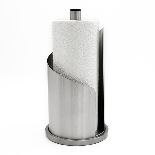 Küchenrollenhalter Edelstahl matt Rollenhalter Papierhalter Küchenrolle einhand