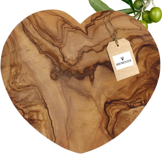 Hofmeister olive wood heart board 21 cm
