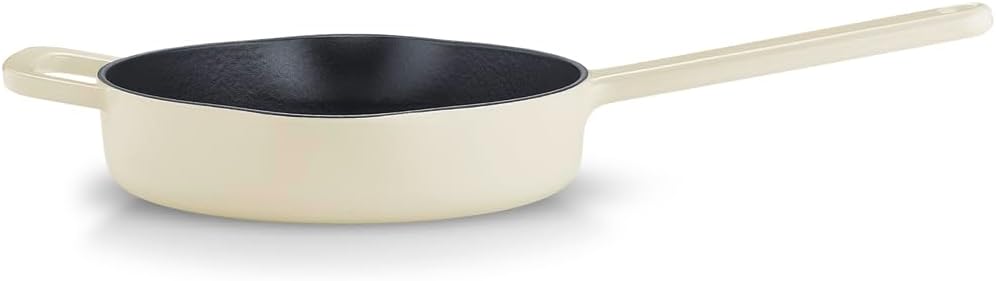 Fissler Moments Collection/Emaillierte Gusseisen-Pfanne Ø 24 cm elfenbeinweiß