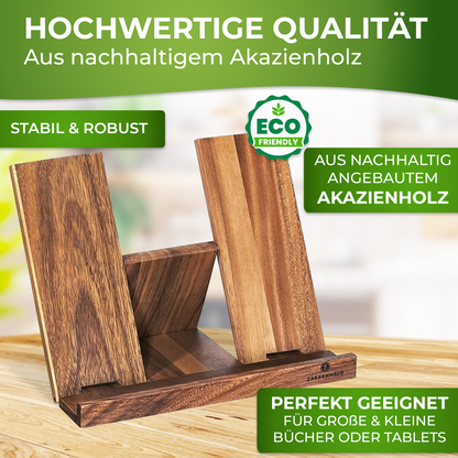 Zassenhaus cookbook holder acacia
