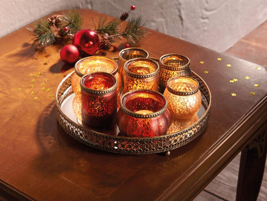 Frank Flechtwaren decoration set Morgenland 8 pieces