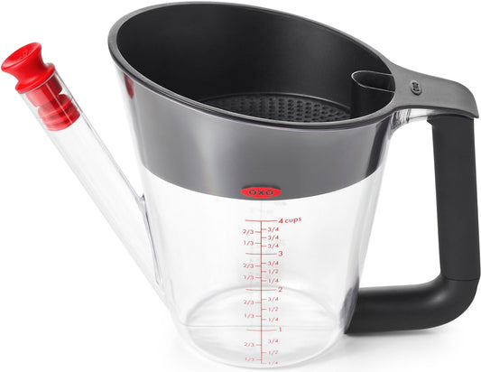 OXO GoodGrips Fat Separator Black