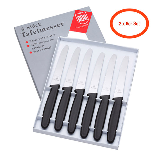 Topanbieter999 Tafelmesser Set 12 Stück