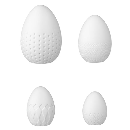 räder Easter porcelain eggs relief set of 4