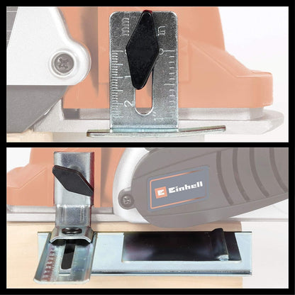 Einhell Elektrohobel TE-PL 900 W, 3 mm Spantiefe, 3 V-Nuten, Softgrip, Zubehör