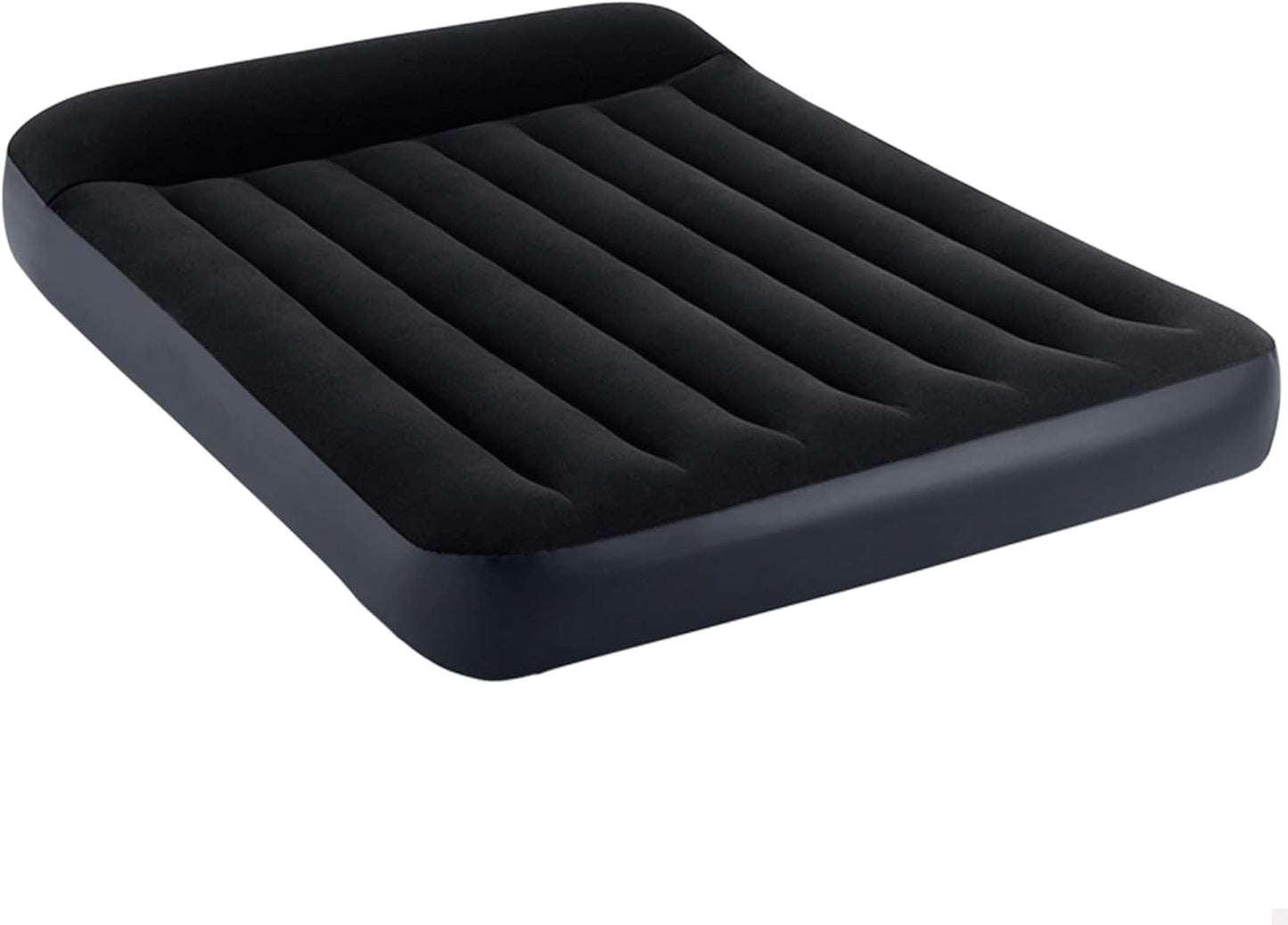 Intex  Luftmatratze Classic mit Fiber-tech und Eingebaute Elektrische Pumpe, Blue/Black, One Size, 64148