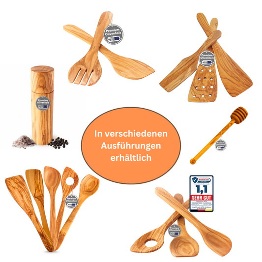 TOPANBIETER999 Küchenhelfer aus Oliveholz
