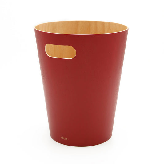 Umbra Holzabfalleimer Woodrow rot