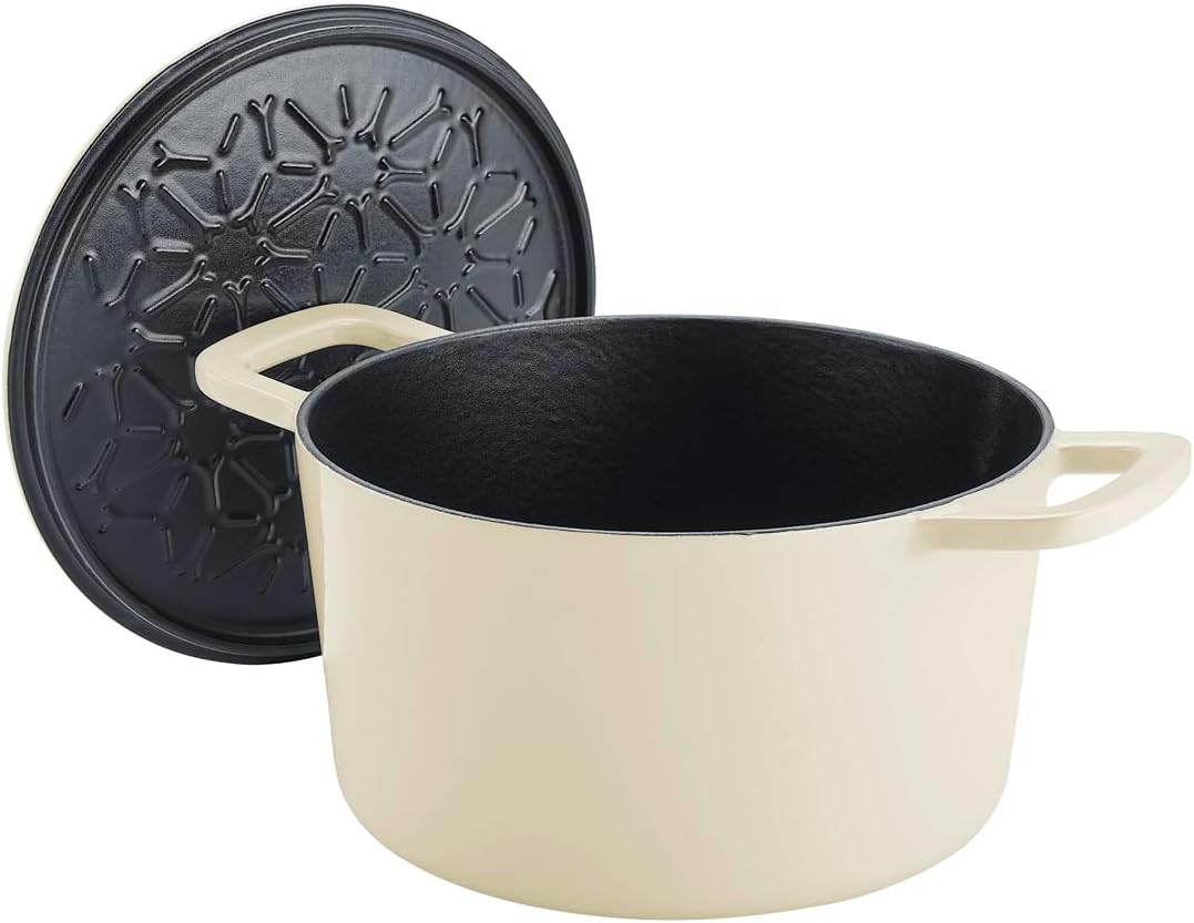 Fissler Moments Collection/Emaillierte Gusseisen-Bräter Ø 24 cm elfenbeinweiß