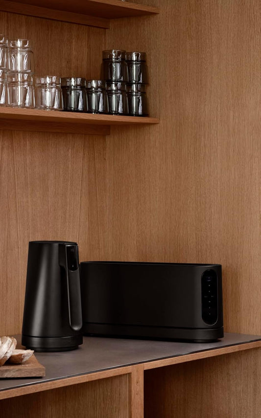 Jacob Jensen (F&H) Wasserkocher 1,2 L schwarz