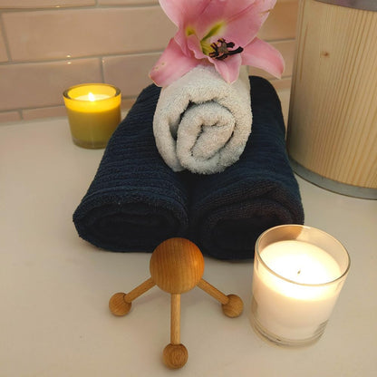 Hofmeister Massagespinne 4 Beinen 8,8cm Buchenholz Massage Wellness Entspannung