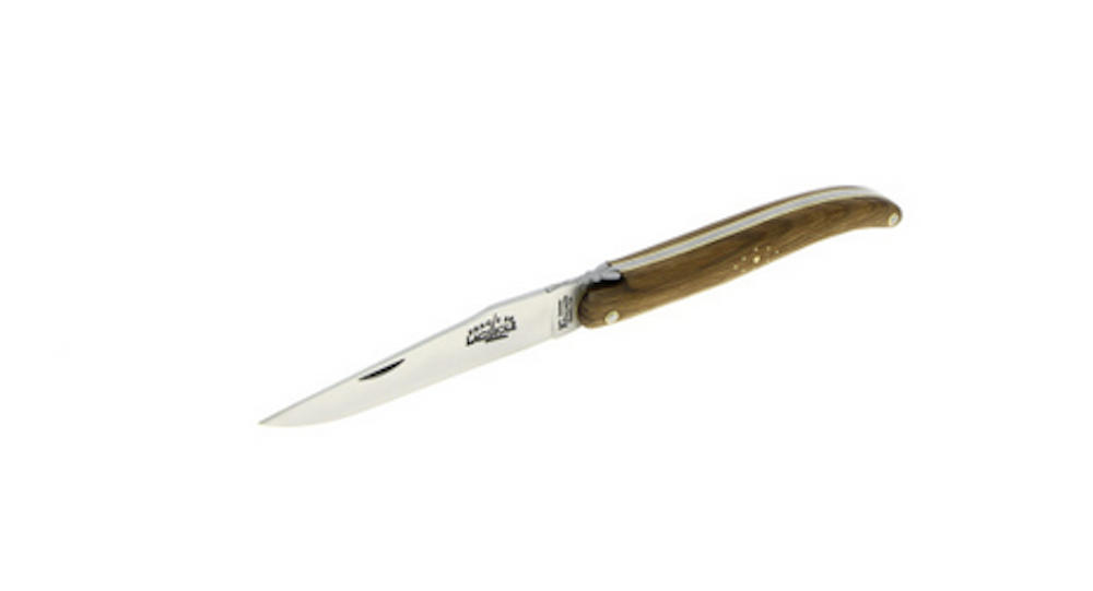 Forge de Laguiole pocket knife 12 cm bog oak satin-finished forged T14