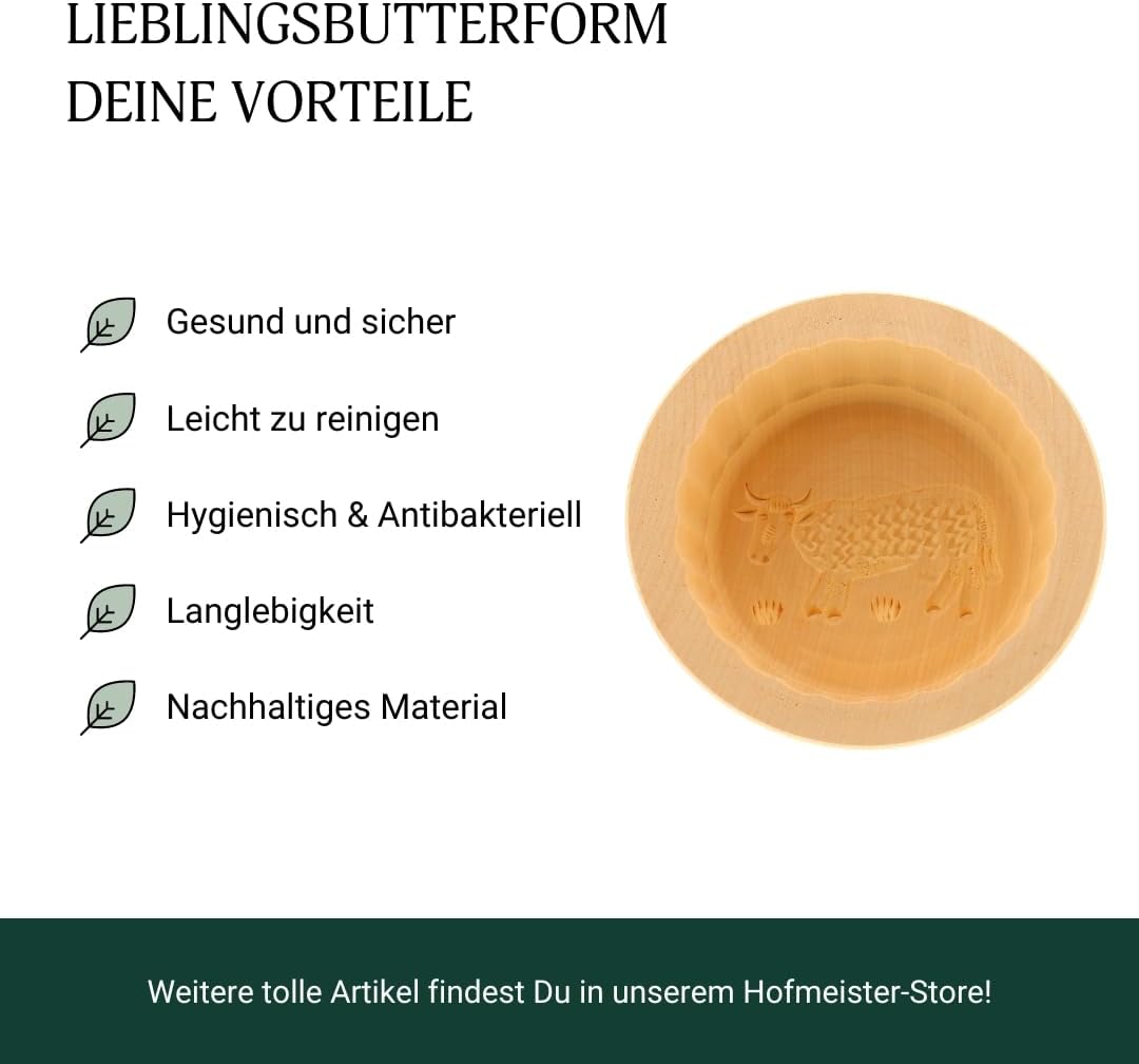 Hofmeister Butterform Kuh