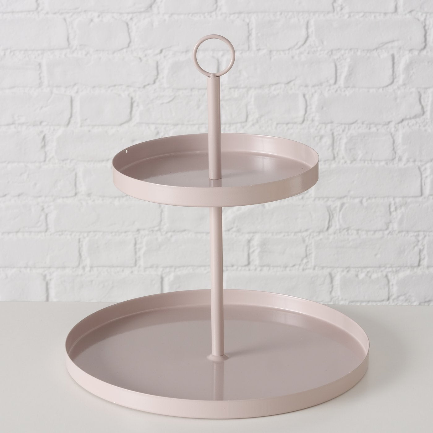 Boltze cake stand Samina beige 30cm