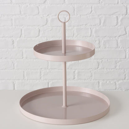 Boltze cake stand Samina beige 30cm