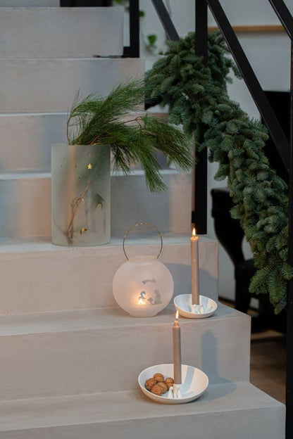 räder Kerzenschale Krippe groß 19cmx7cm