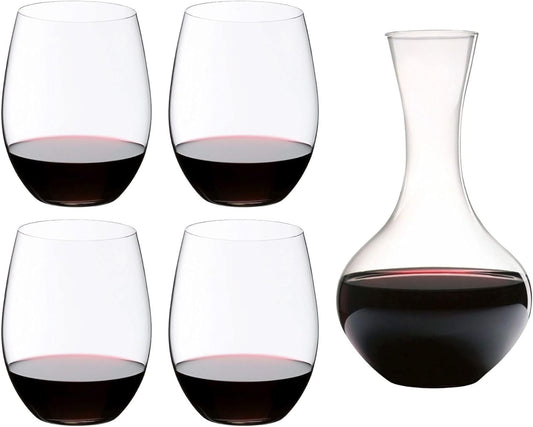 Riedel 4x O Glas + Syrah Karaffe Vorteilsset