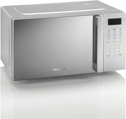 Hisense Mikrowelle grau mit Grill