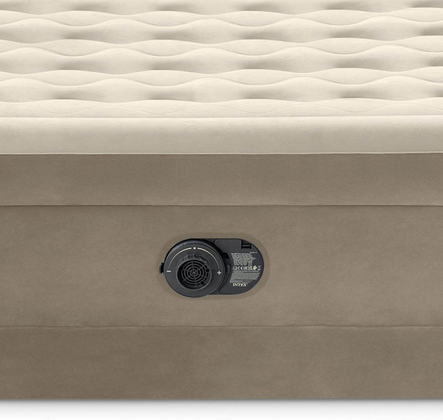 Intex 64428NP Ultra Plush Queen Luftbett 230V Beige 203x152x46 cm Komfort, B-Ware