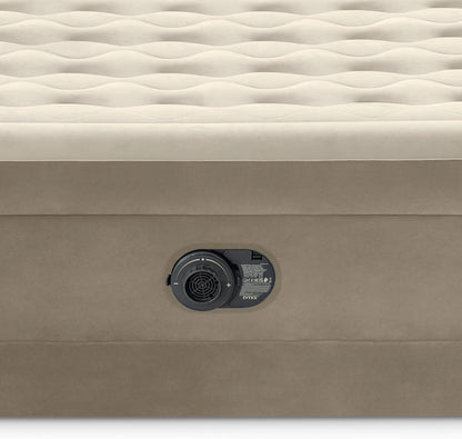 Intex 64428NP Ultra Plush Queen Luftbett 230V Beige 203x152x46 cm Komfort, B-Ware