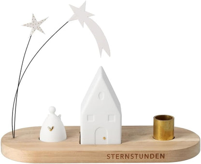 Räder Winterstadt Kerzenhalter Haus