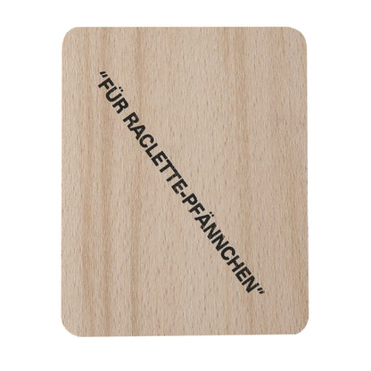 Raclette Untersetzer 8er Set aus Buchenholz – Schutz & Stil für Ihren Tisch
