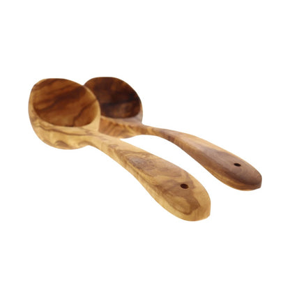 Hofmeister Saucenkelle Olivenholz 30 cm Servierkelle Saucenlöffel Schöpfkelle