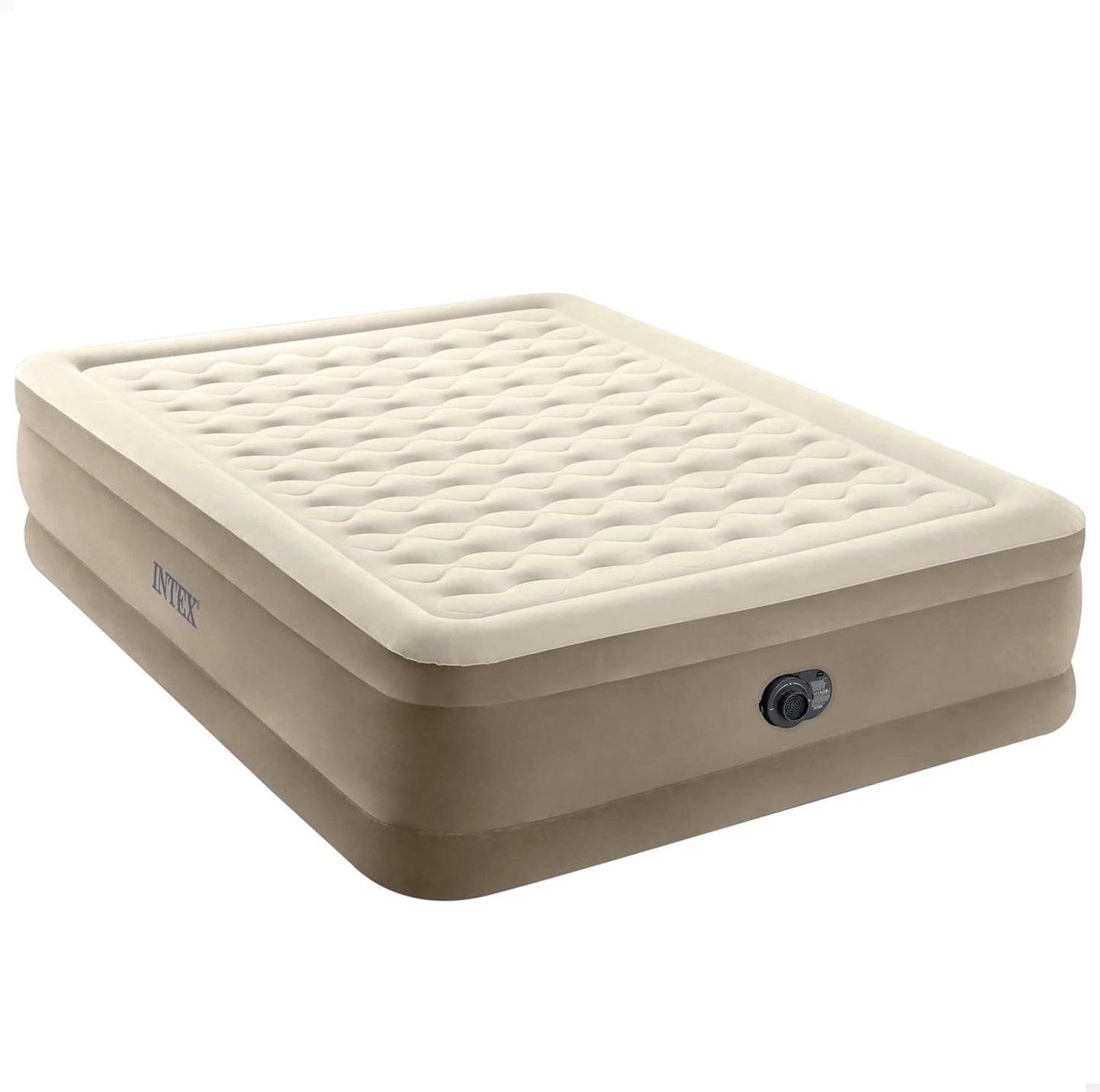 Intex 64428NP Ultra Plush Queen Luftbett 230V Beige 203x152x46 cm Komfort, B-Ware