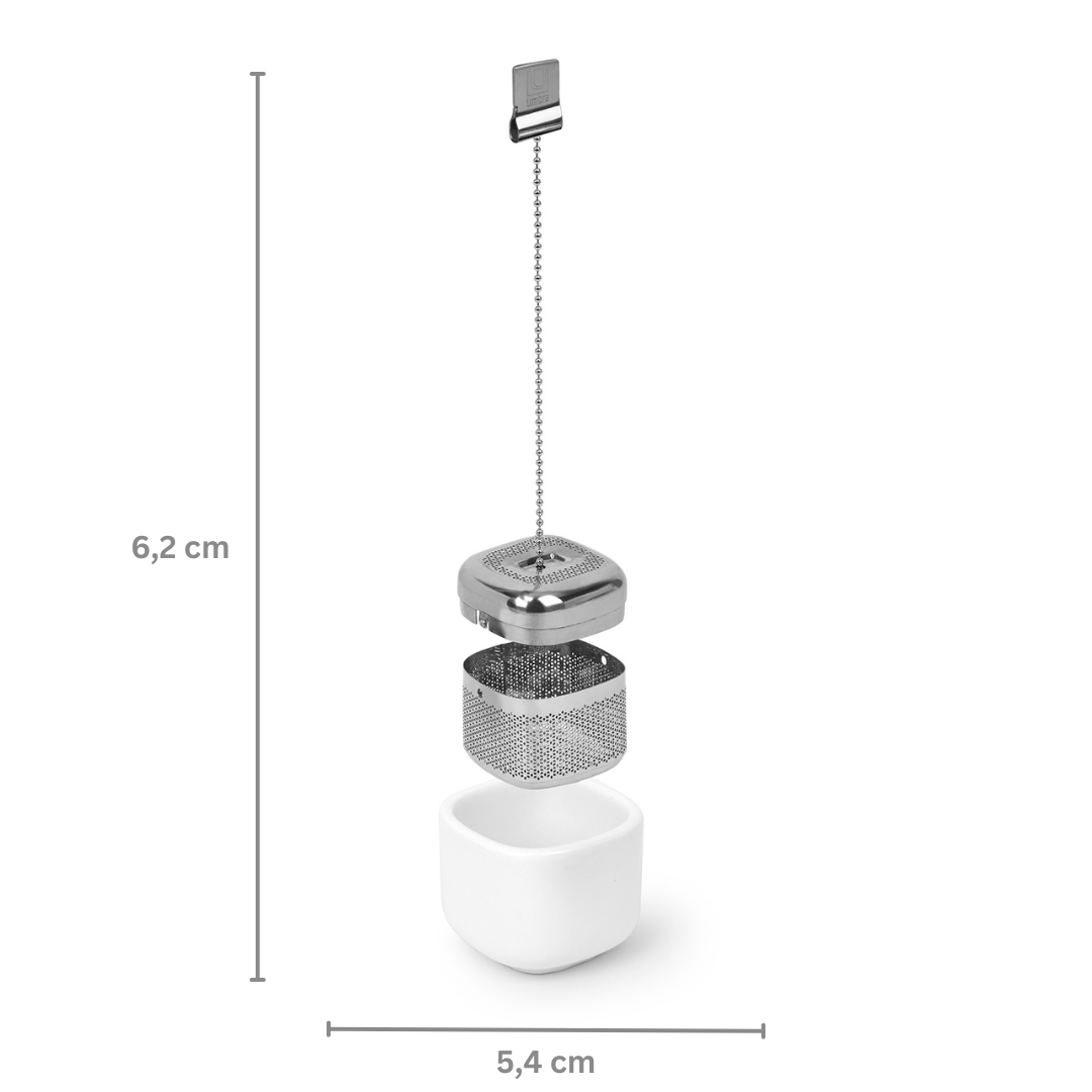 Teeei CUTEA Edelstahl – Teefilter Teesieb für losen Tee Tasse/Kanne Gewürzkugel