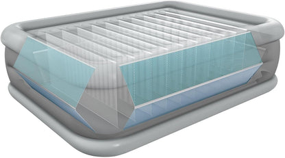 Intex Queen Comfort-Plüsch Luftbett Fiber-Tech RP 152x203x56cm, B-Ware