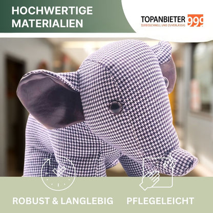 TOP PROVIDER 999 Decorative door wedge animals made of fabric - Door stopper - Door holder - Window buffer - Floor stopper - Door stopper - Door wedge