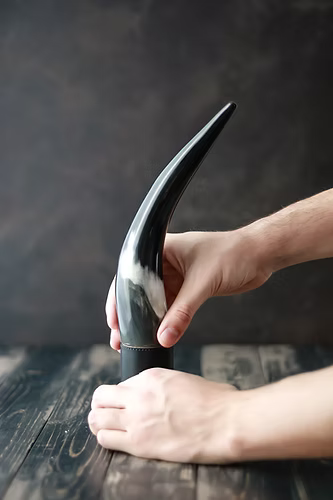 Forge de Laguiole Pfeffermühle Aubrac Kuhhorn Gewürzmühle Pfeffer Mühle