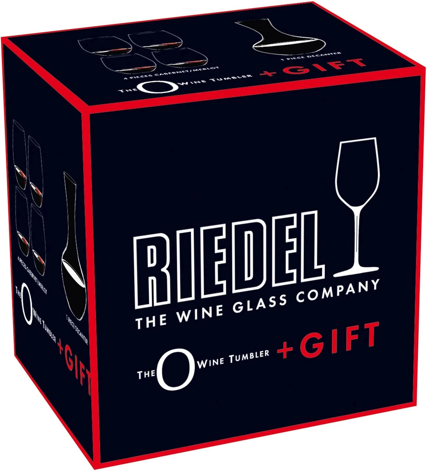 Riedel 4x O Glas + Syrah Karaffe Vorteilsset