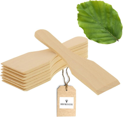 Hofmeister Raclettschaber 8er Set Buchenholz