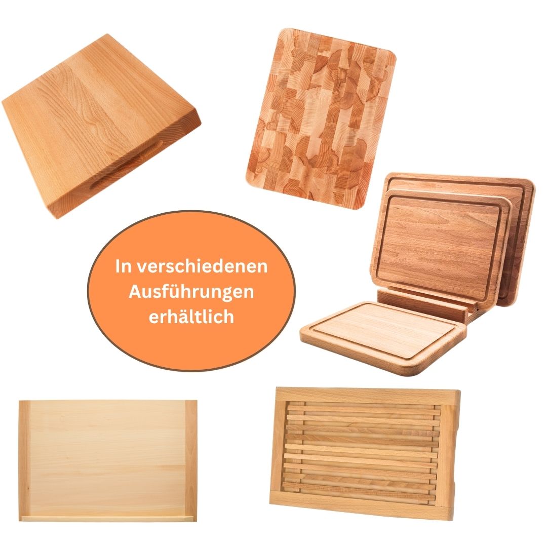 Holzbretter verschiedene Ausführungen Küchenbrett Naturholz Brett Holz Backbrett