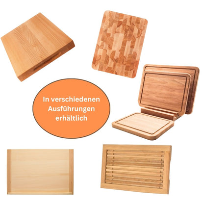 Holzbretter verschiedene Ausführungen Küchenbrett Naturholz Brett Holz Backbrett