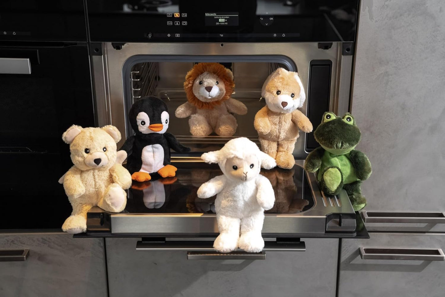 Habibi Plush Premium MIDI Deluxe Wärmekuscheltier Wärmekissen Motivauswahl