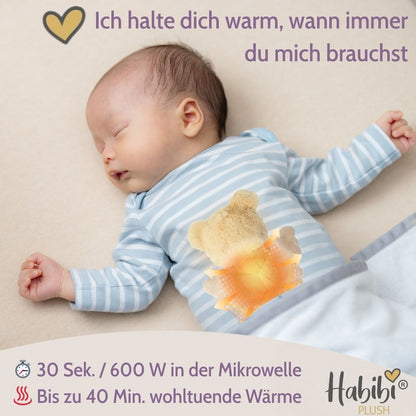 Habibi Plush Premium MIDI Deluxe Wärmekuscheltier Wärmekissen Motivauswahl
