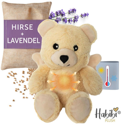 Habibi Plush Premium MIDI Deluxe Wärmekuscheltier Wärmekissen Motivauswahl