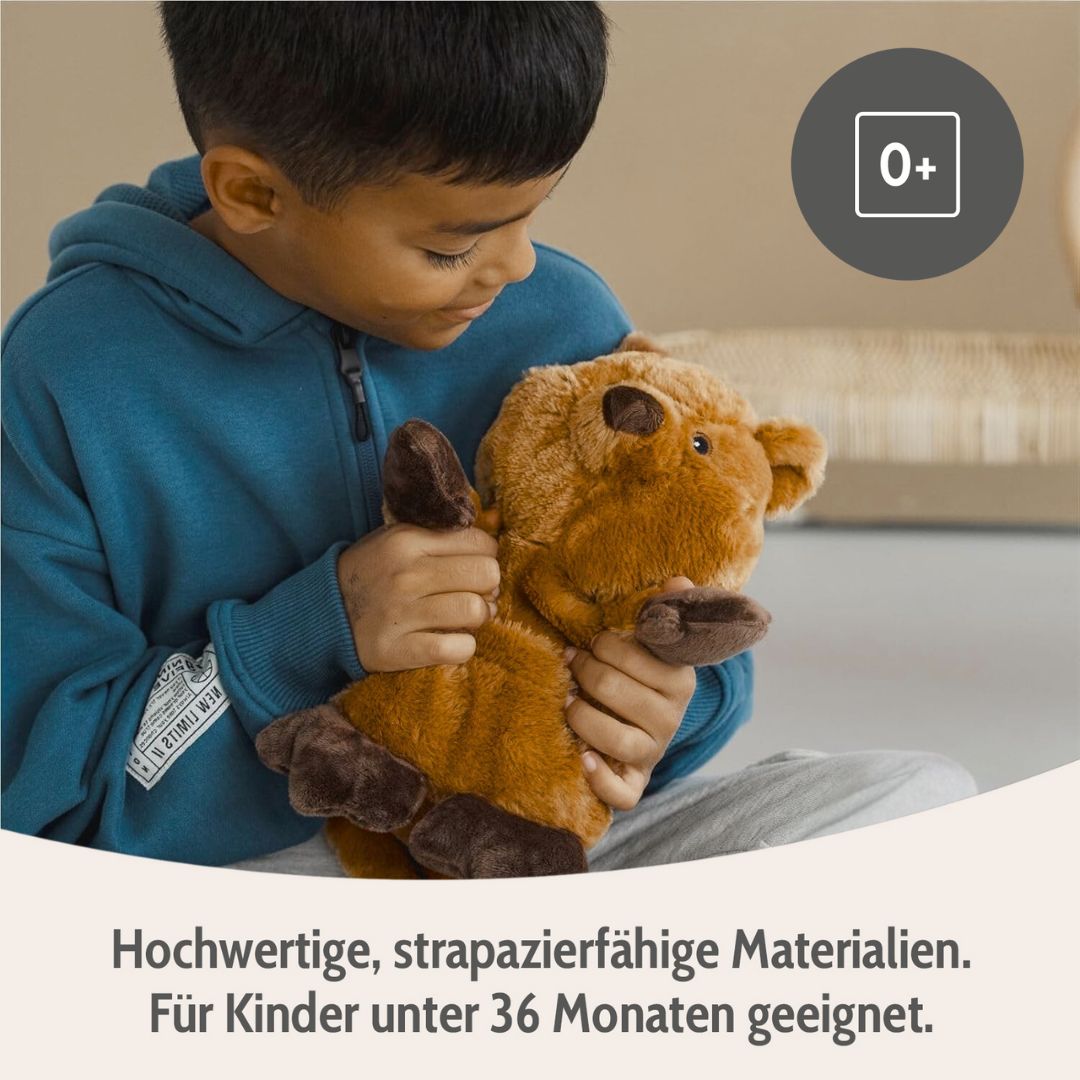Habibi Plush Wärmekuscheltiere mit Hirsefüllung – Mikrowellengeeignete Kuscheltiere in Motivauswahl