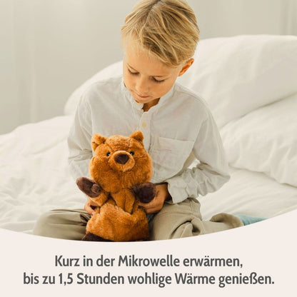 Habibi Plush Wärmekuscheltiere mit Hirsefüllung – Mikrowellengeeignete Kuscheltiere in Motivauswahl