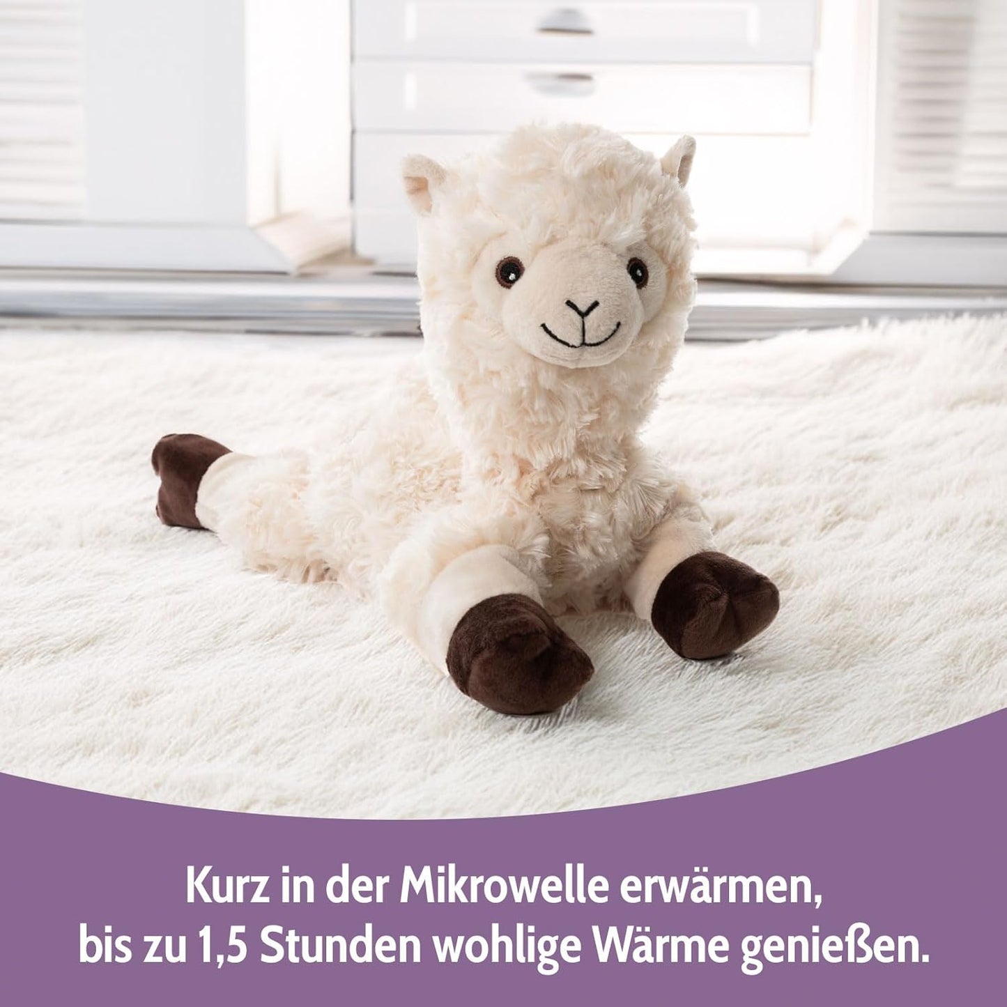 Habibi Plush Wärmekuscheltiere mit Hirsefüllung – Mikrowellengeeignete Kuscheltiere in Motivauswahl