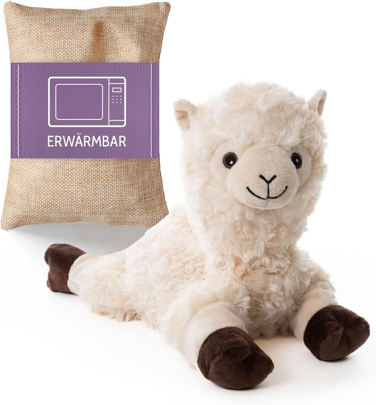 Habibi Plush Wärmekuscheltiere mit Hirsefüllung – Mikrowellengeeignete Kuscheltiere in Motivauswahl