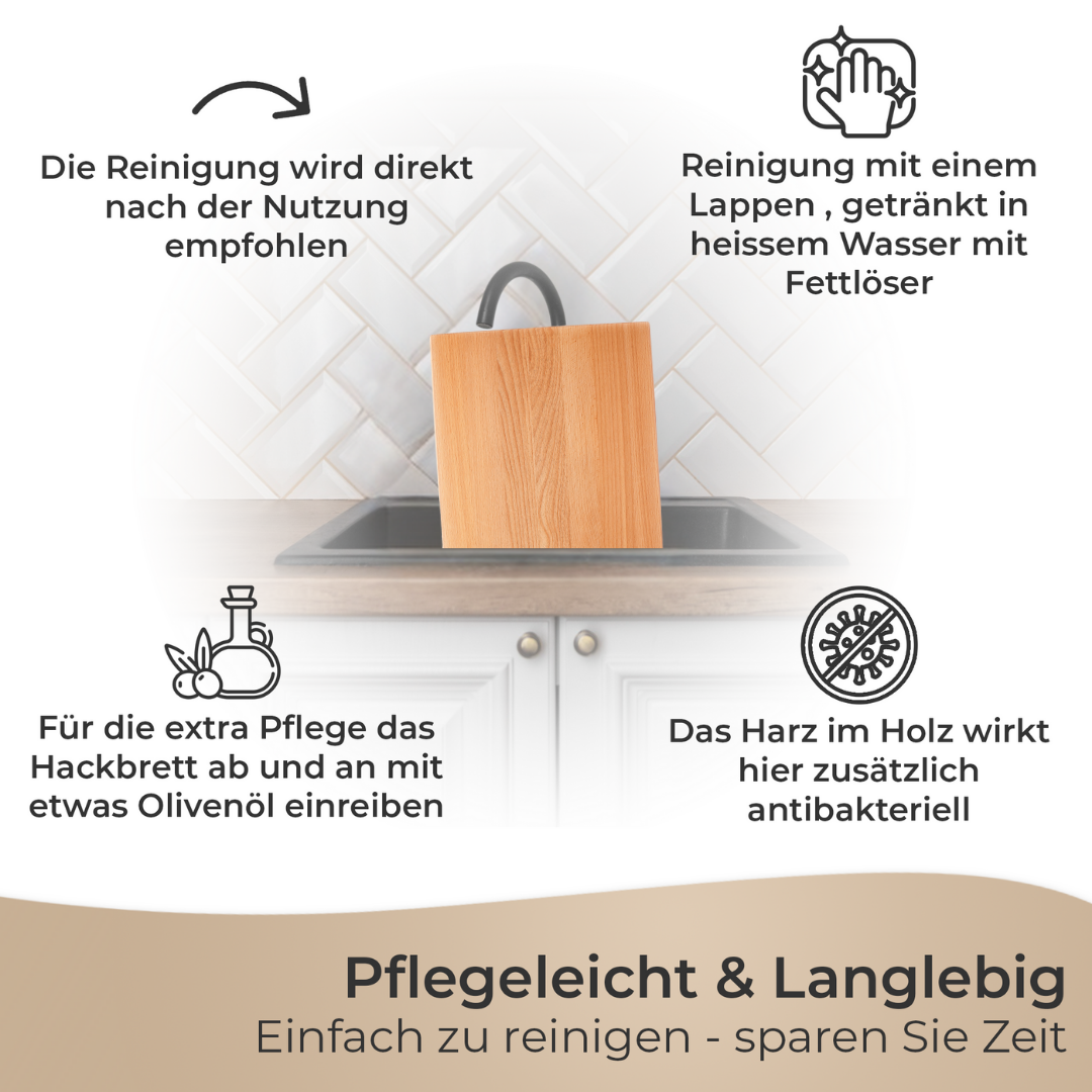 Holzbretter verschiedene Ausführungen Küchenbrett Naturholz Brett Holz Backbrett