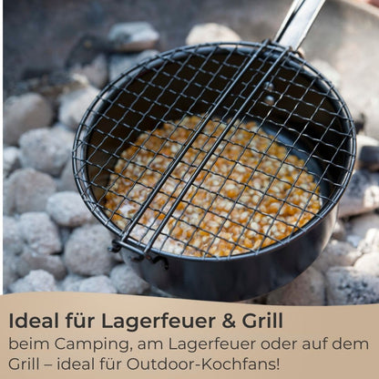 Popcorn pan (large or small), popcorn maker, popcorn machine for outdoor camping