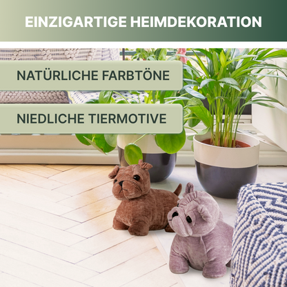 TOP PROVIDER 999 Decorative door wedge animals made of fabric - Door stopper - Door holder - Window buffer - Floor stopper - Door stopper - Door wedge