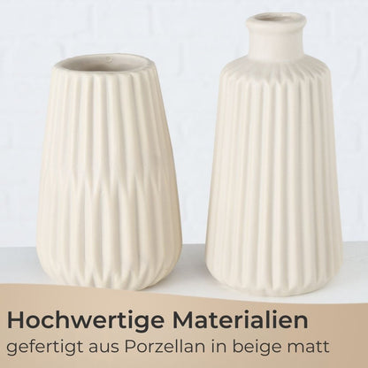 TA999 Vasen-Set Keramik verschiedene Ausführungen Porzellanvase Wohndeko Blumen