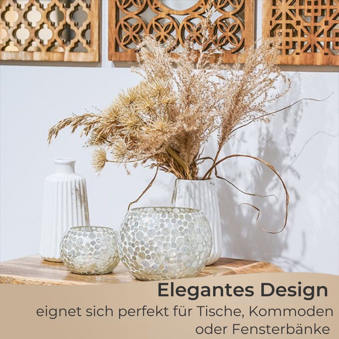 TA999 Vasen-Set Keramik verschiedene Ausführungen Porzellanvase Wohndeko Blumen