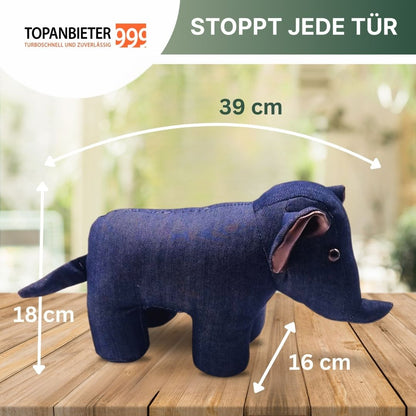 TOP PROVIDER 999 Decorative door wedge animals made of fabric - Door stopper - Door holder - Window buffer - Floor stopper - Door stopper - Door wedge