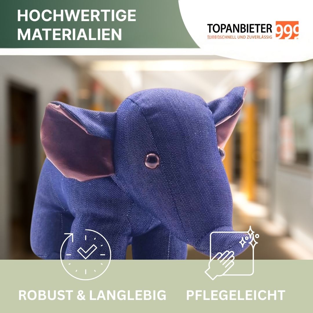 TOP PROVIDER 999 Decorative door wedge animals made of fabric - Door stopper - Door holder - Window buffer - Floor stopper - Door stopper - Door wedge